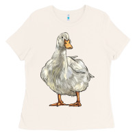 Bone american pekin duck Ladies Tee - LillyAllenDesigns