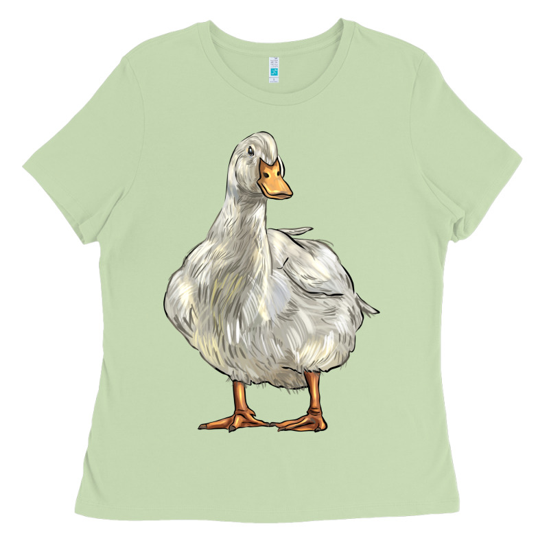 American Pekin Duck Ladies Tee by LillyAllenDesigns | Teevron