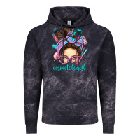 Cloud Black Messy Bun Cosmetologist Bbs Vintage Hoodie - BundleAndBundleShop