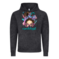 Vintage Black Messy Bun Cosmetologist Bbs Vintage Hoodie - BundleAndBundleShop