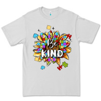 Dove Grey be kind Premium Tee - MaliasSmallBusiness