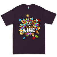 Plum be kind Premium Tee - MaliasSmallBusiness