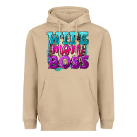 Mushroom Wife mom boss Mother's Day Heavyweight Hoodie - FaDigitalArtStudio