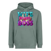 Sage Wife mom boss Mother's Day Heavyweight Hoodie - FaDigitalArtStudio