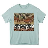 Arona cowhide leopard camouflage Heavy Core Tee - Jasminsmagicworld