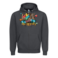 Smoke Love needs no words Zipper Hoodie - CowGirlArtShop