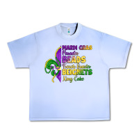 Grape Ice mardi gras parades beads french quarter beignets k Urban Heavy Tee - LillyAllenDesigns