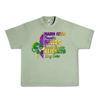 Oil Green mardi gras parades beads french quarter beignets k Urban Heavy Tee - LillyAllenDesigns