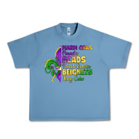 Mardi Gras Parades Beads French Quarter Beignets K Urban Heavy Tee | Teevron