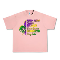 Salmon mardi gras parades beads french quarter beignets k Urban Heavy Tee - LillyAllenDesigns