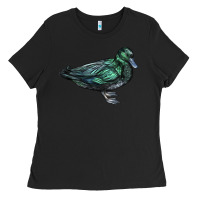 Black East İndie Duck Ladies Tee - LillyAllenDesigns
