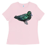 Bubblegum Pink East İndie Duck Ladies Tee - LillyAllenDesigns