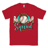 Red mom squad Classic Tee - BundleAndBundleShop