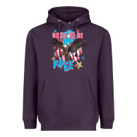 Plum Born to be free Heavyweight Hoodie - FaDigitalArtStudio