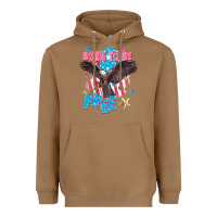 Toasted Coconut Born to be free Heavyweight Hoodie - FaDigitalArtStudio