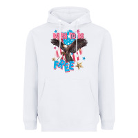 White Born to be free Heavyweight Hoodie - FaDigitalArtStudio