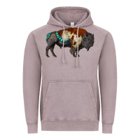 Gemstone Bison Vintage Hoodie | Teevron