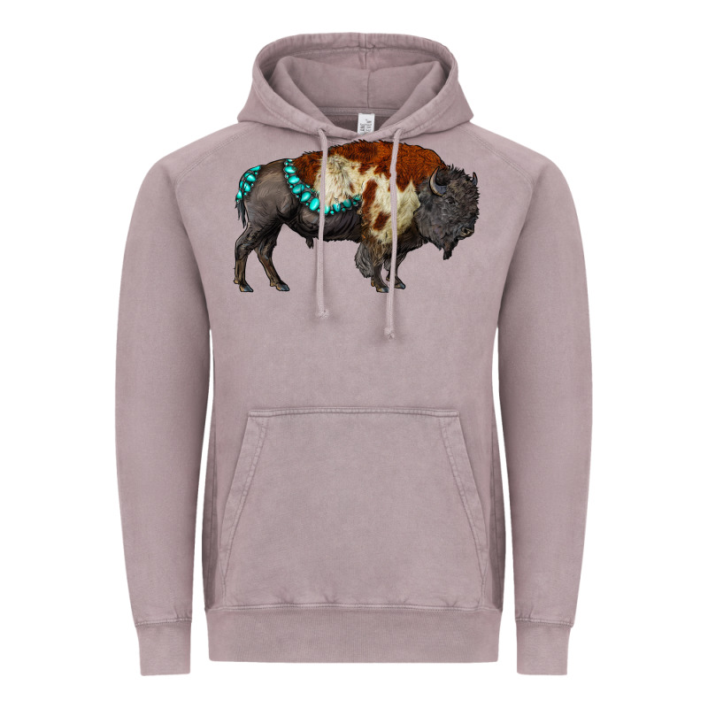 Gemstone Bison Vintage Hoodie by RanaPortraitStore | Teevron