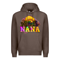 Coffee softball nana Premium Hoodie - OliviaCreatesArt