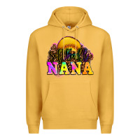 Mustard softball nana Premium Hoodie - OliviaCreatesArt