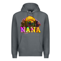 Rock softball nana Premium Hoodie - OliviaCreatesArt