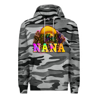 Slate Camo softball nana Premium Hoodie - OliviaCreatesArt
