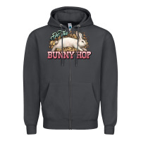 Smoke Do the Bunny hop Easter Day Zipper Hoodie - HowdyJamesFarm