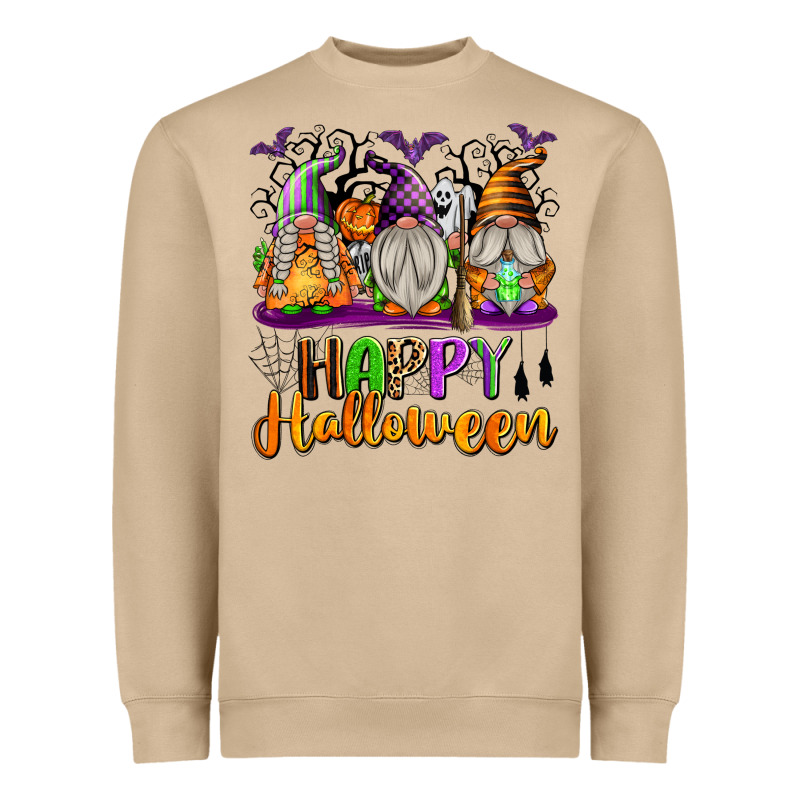 Happy Halloween Gnomes Heavyweight Sweatshirt by texasbilliewilder | Teevron