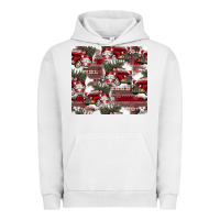 Pigment Lunar Rock vintage christmas car pattern Urban Hoodie - CowhideDigitalArt