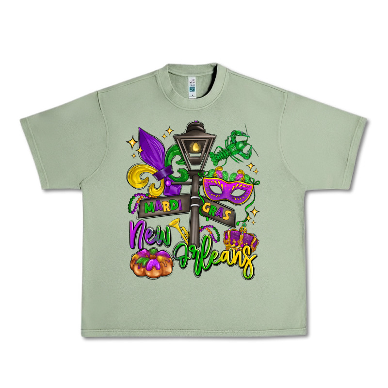 New Orleans Mardi Gras Urban Heavy Tee by LillyAllenDesigns | Teevron