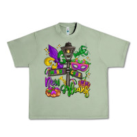 Oil Green new orleans mardi gras Urban Heavy Tee - LillyAllenDesigns