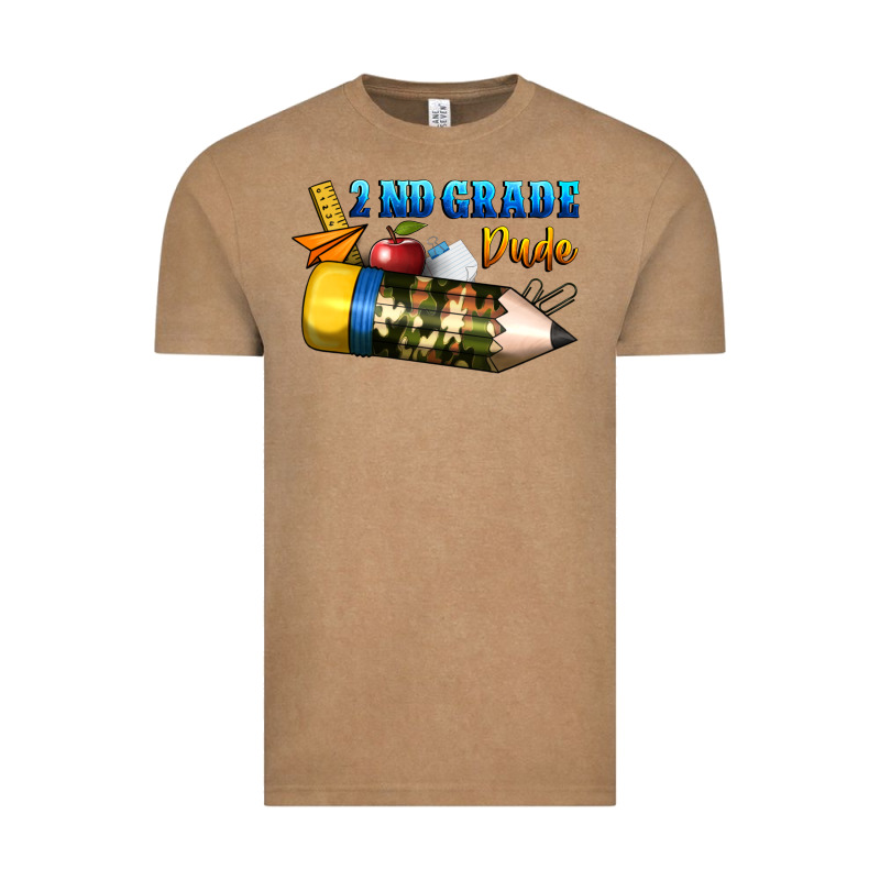 2 Nd Grade Dude Vintage Tee by BundleAndBundleShop | Teevron