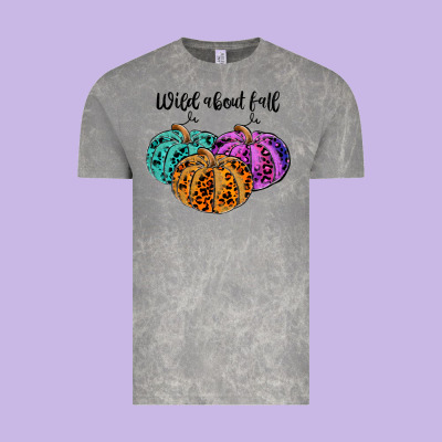 Wild Abaut Fall Vintage Tee Designed By Jahusdesignshop