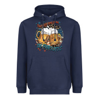 Navy I'm not drunk i'm patriotic Heavyweight Hoodie - FaDigitalArtStudio