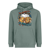 Sage I'm not drunk i'm patriotic Heavyweight Hoodie - FaDigitalArtStudio