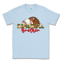 Dusty Blue baseball brother Classic Tee - BundleAndBundleShop