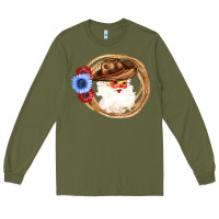 Army Green Cowboy Santa Long Sleeve Tee - Bettercallsaul