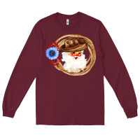 Burgundy Cowboy Santa Long Sleeve Tee - Bettercallsaul