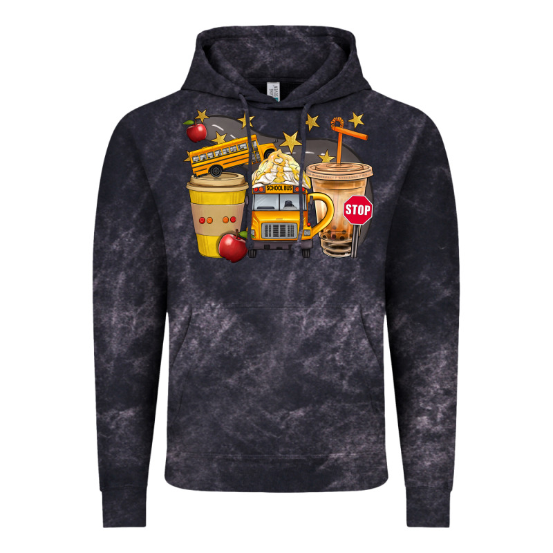 School Bus Coffee And Star Bbs Vintage Hoodie by BundleAndBundleShop | Teevron