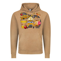 Vintage Camel School Bus Coffee And Star Bbs Vintage Hoodie - BundleAndBundleShop