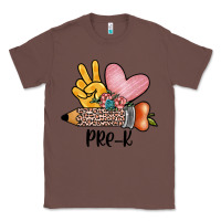 Chestnut peace love pre k Classic Tee - JahusDesignShop