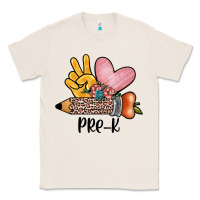 Natural peace love pre k Classic Tee - JahusDesignShop