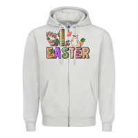 Dove Grey My 1st Easter Day Zipper Hoodie - HowdyJamesFarm