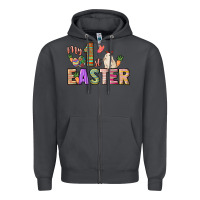 Smoke My 1st Easter Day Zipper Hoodie - HowdyJamesFarm
