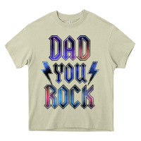 Mossy Dad You Rock Heavy Core Tee - LillyAllenDesigns