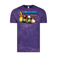 Cloud Purple 3 rd grade dude Vintage Tee - BundleAndBundleShop