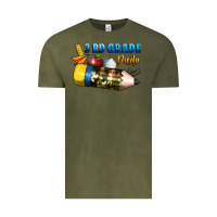 Vintage Olive 3 rd grade dude Vintage Tee - BundleAndBundleShop