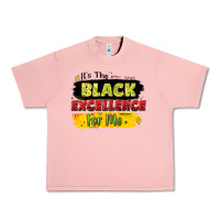 Salmon it's the black excellence for me Urban Heavy Tee - LillyAllenDesigns