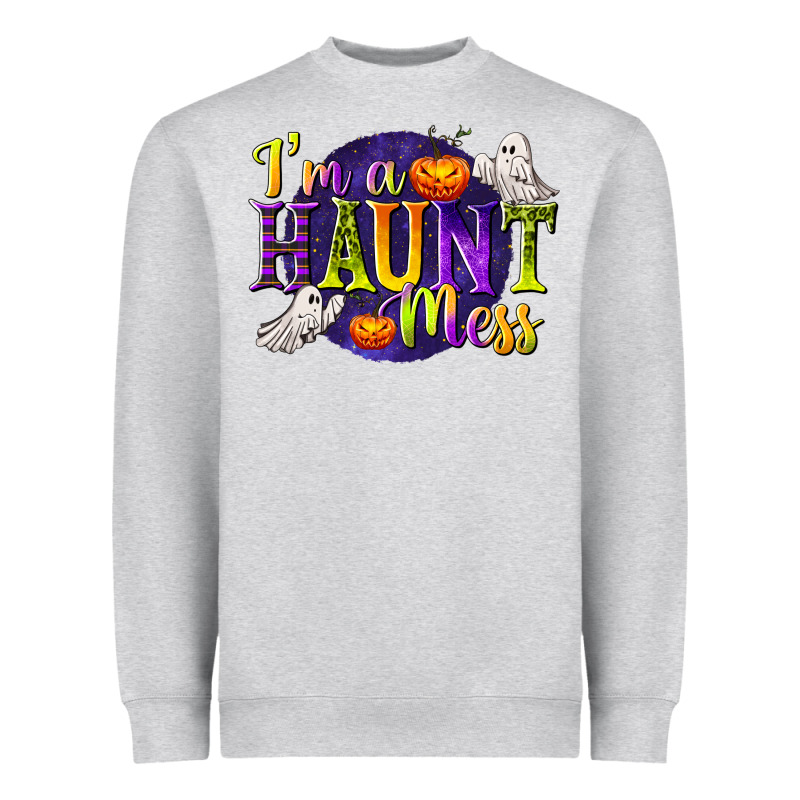 I'm A Haunt Mess Heavyweight Sweatshirt by texasbilliewilder | Teevron