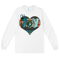 White Joy Christmas Long Sleeve Tee - Bettercallsaul